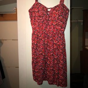 floral bird dress